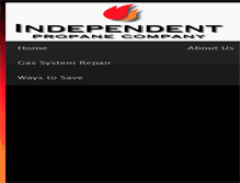 Tablet Screenshot of ipropane.com