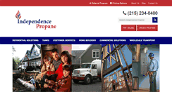 Desktop Screenshot of ipropane.net