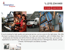 Tablet Screenshot of ipropane.net